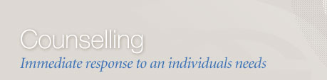 Barrington e2e - Counselling - Immediate response to an individuals needs